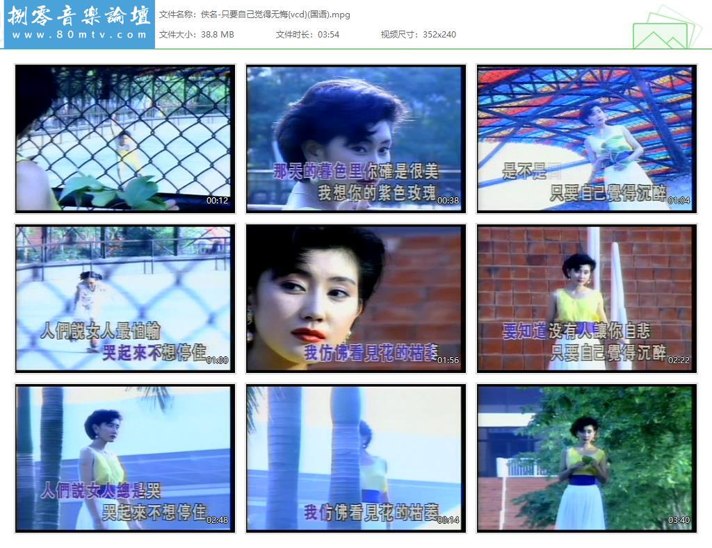 佚名-只要自己觉得无悔{vcd}(国语).jpg