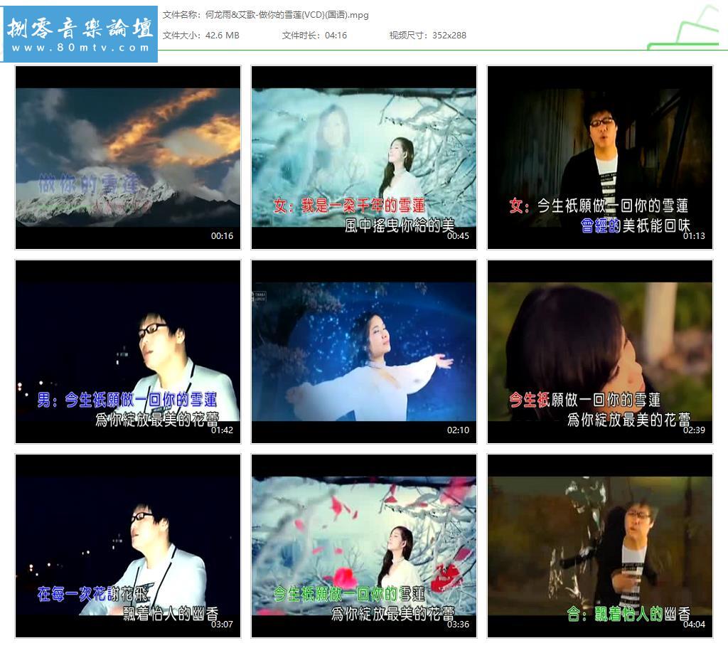 何龙雨&艾歌-做你的雪莲{VCD}(国语).jpg