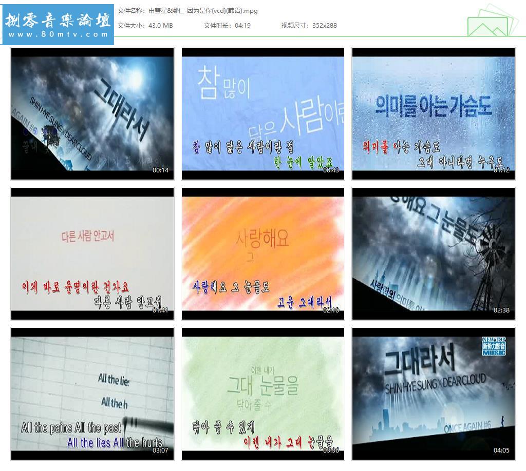 申彗星&娜仁-因为是你{vcd}(韩语).jpg