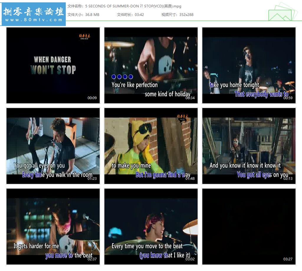 5 SECONDS OF SUMMER-DON iT STOP{VCD}(英语).jpg