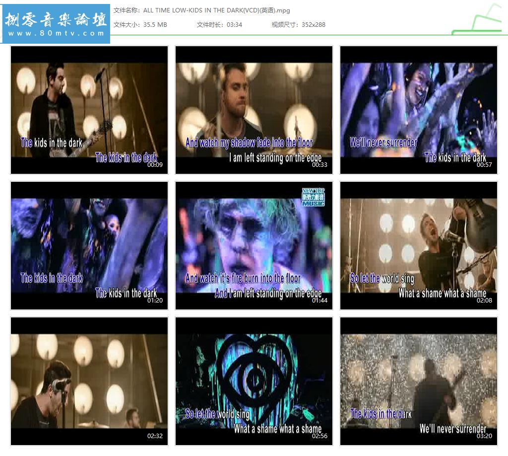 ALL TIME LOW-KIDS IN THE DARK{VCD}(英语).jpg