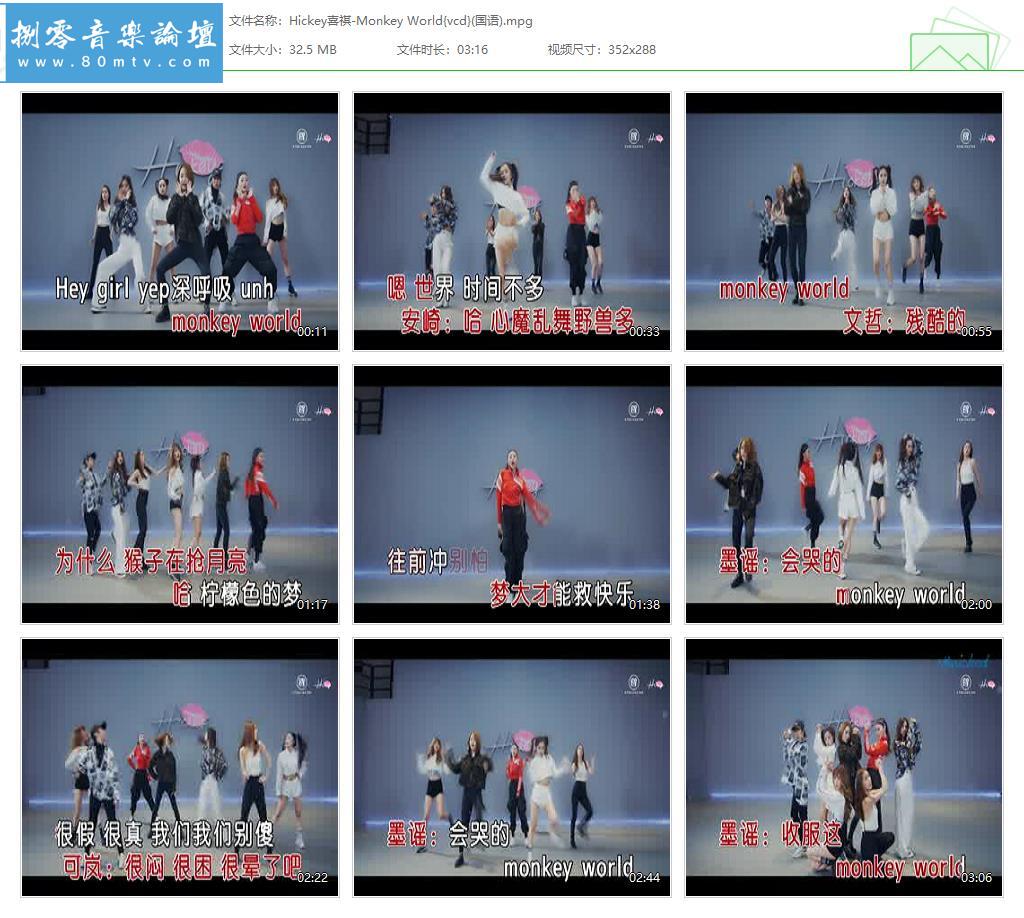Hickey喜祺-Monkey World{vcd}(国语).jpg