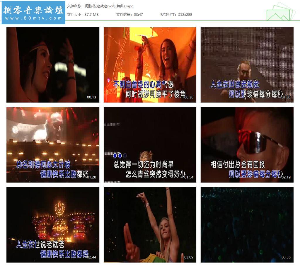何鹏-说老就老{vcd}(舞曲).jpg