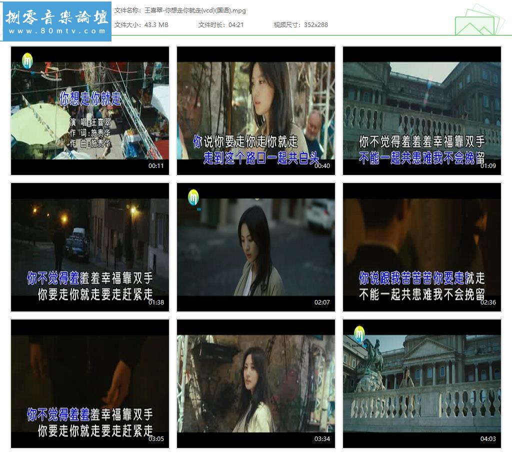 王喜翠-你想走你就走{vcd}(国语).jpg