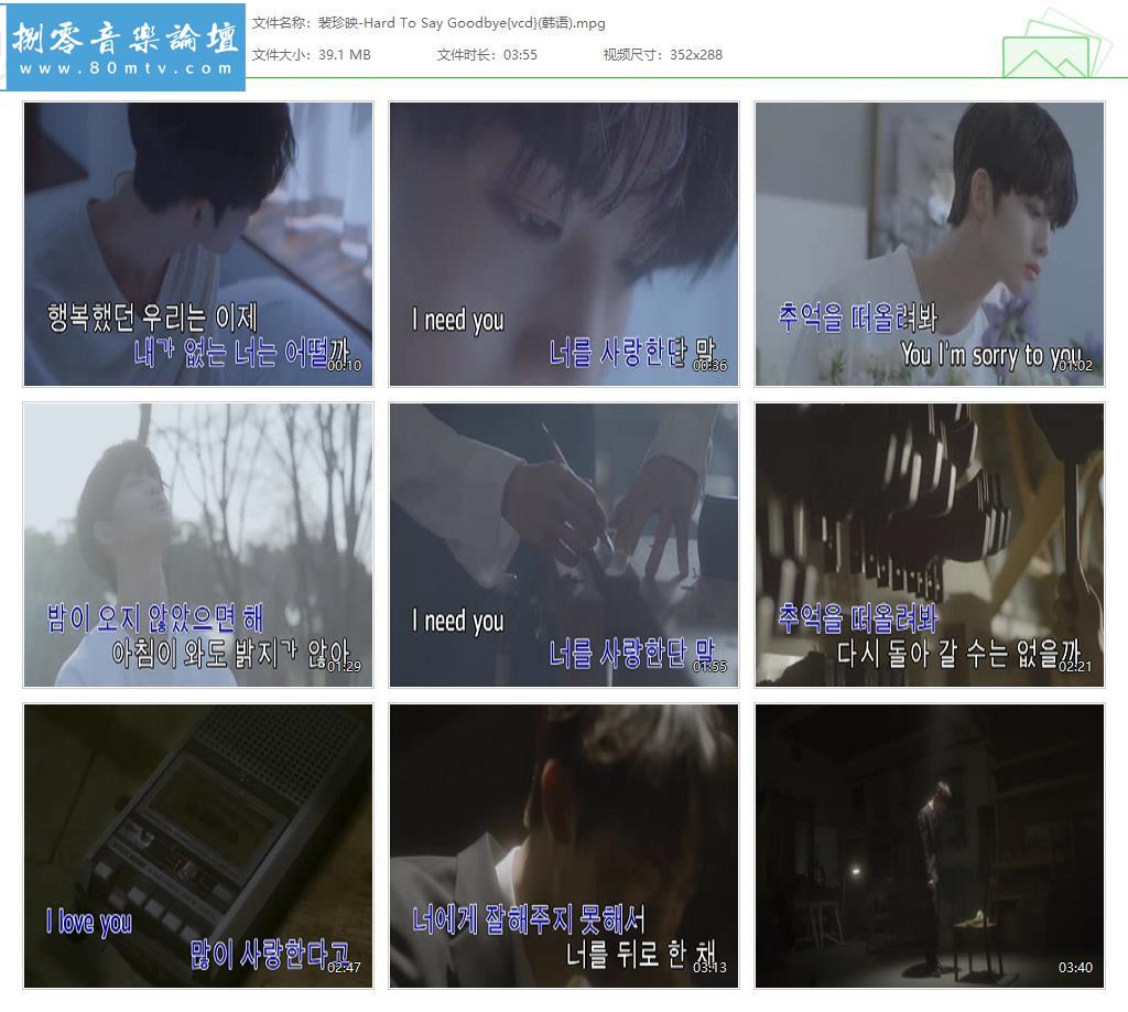 裴珍映-Hard To Say Goodbye{vcd}(韩语).jpg