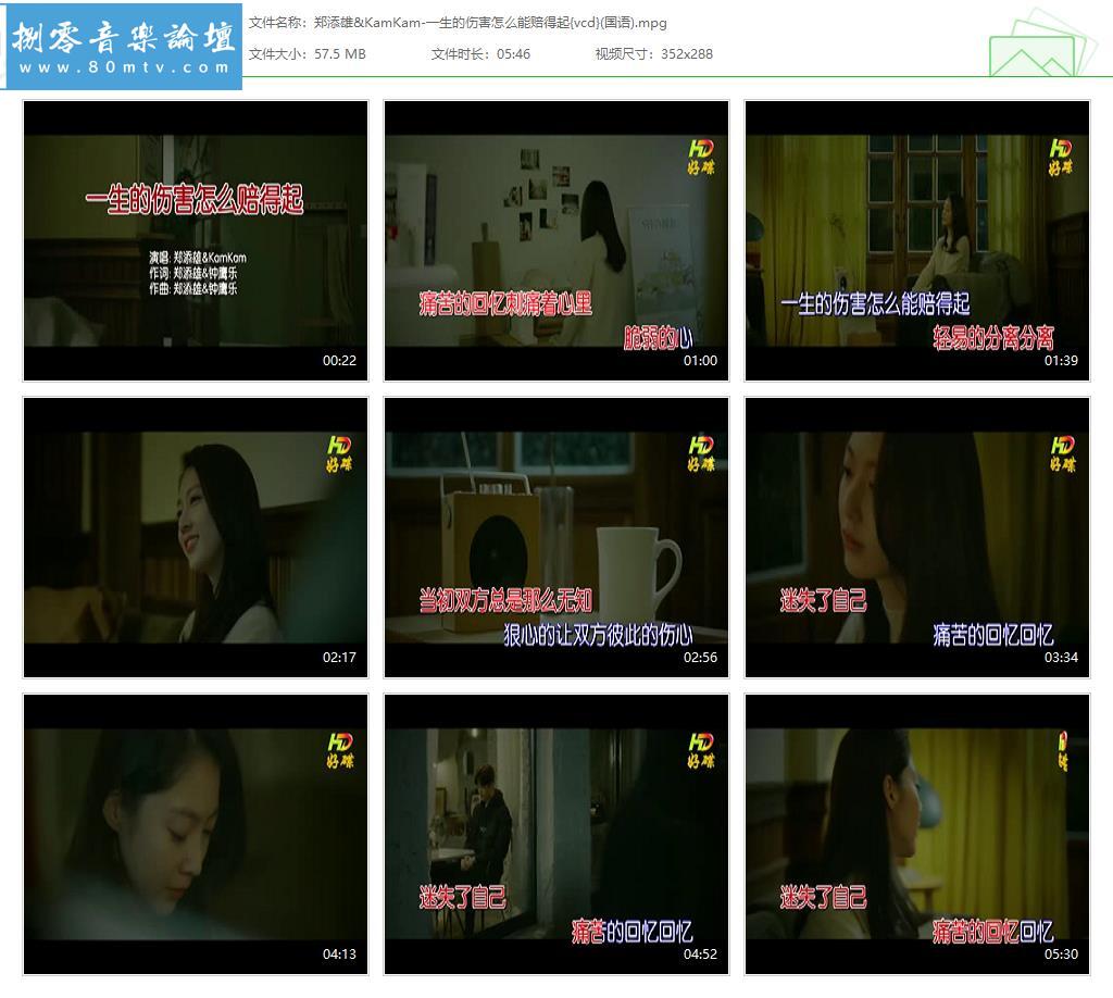 郑添雄&KamKam-一生的伤害怎么能赔得起{vcd}(国语).jpg