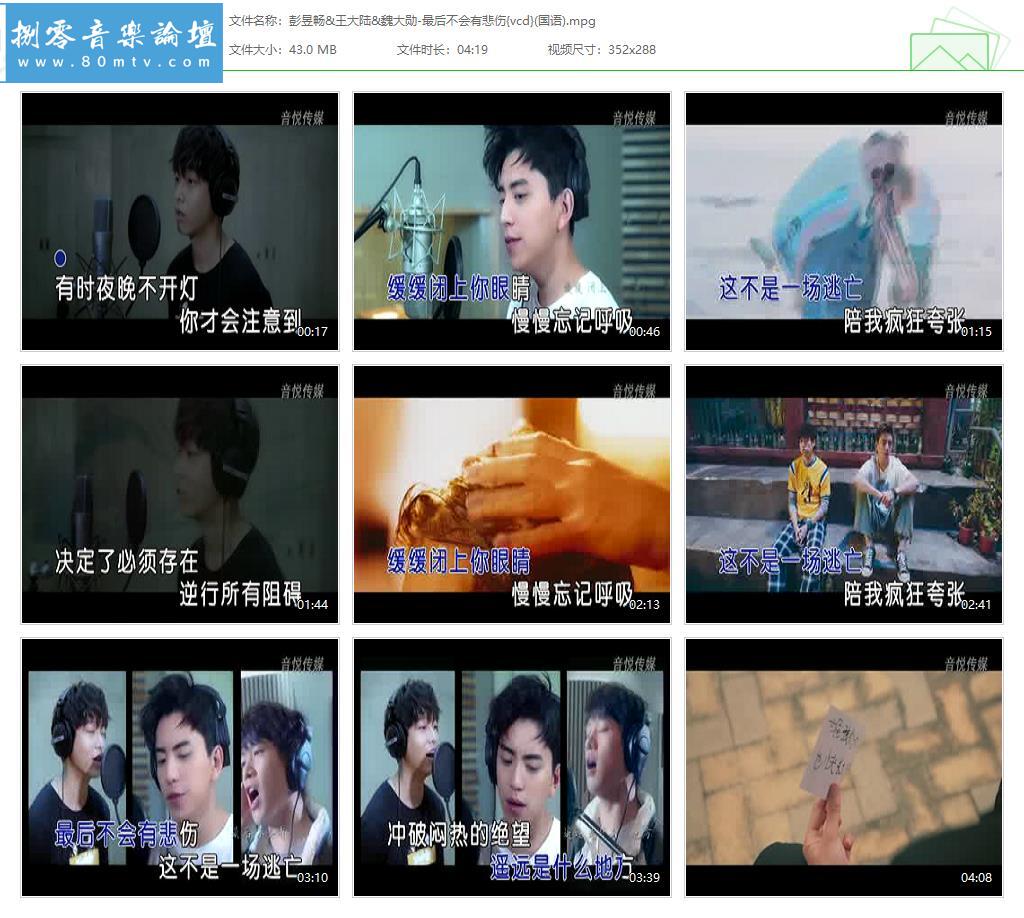 彭昱畅&王大陆&魏大勋-最后不会有悲伤{vcd}(国语).jpg